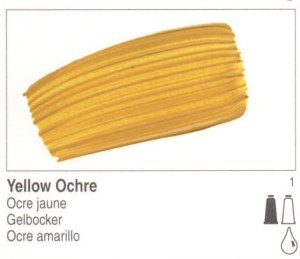Golden Fluid Acrylic Yellow Ochre 4oz 2407-4