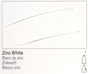 Golden Fluid Acrylic Zinc White 1oz 2415-1