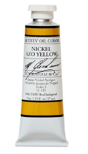 M. Graham Oil Nickel Azo Yellow   37ml