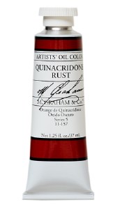 M. Graham Oil Quinacridone Rust  37ml