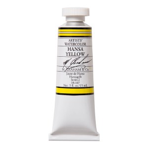 M. Graham Watercolor Hansa Yellow 5oz