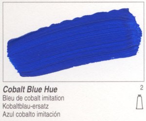 Golden Heavy Body Acrylic Cobalt Blue Hue 2oz 1556-2