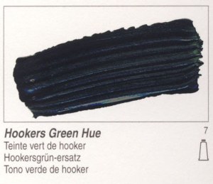 Golden Heavy Body Acrylic Hooker's Green Hue 2oz 1454-2
