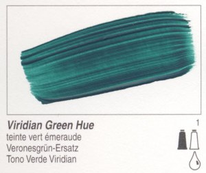Golden Heavy Body Acrylic Historical Viridian Green Hue Gallon 1469-8