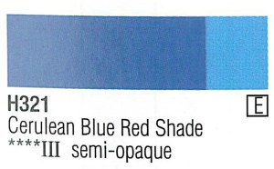 Holbein Artists Oil 40ml Cerulean Blue Red Shade (E)