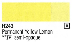 Holbein Artists Oil 40ml Permanent Yellow Lemon (A)