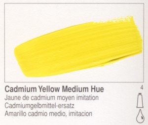 Golden Heavy Body Acrylic Cadmium Yellow Medium Hue 8oz 1554-5