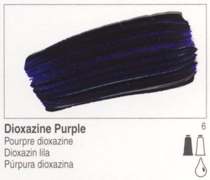Golden Heavy Body Acrylic Dioxazine Purple 5oz 1150-3