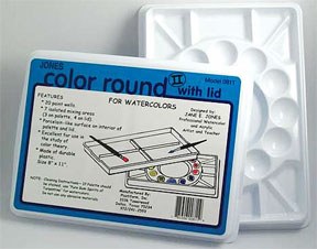 Jones Color Round Palette for Watercolors 8x11