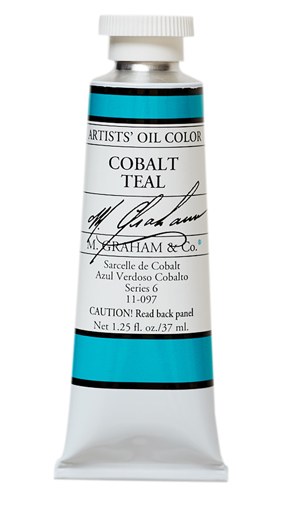 M. Graham Artists' Oil Color - Cerulean Blue, 37 ml