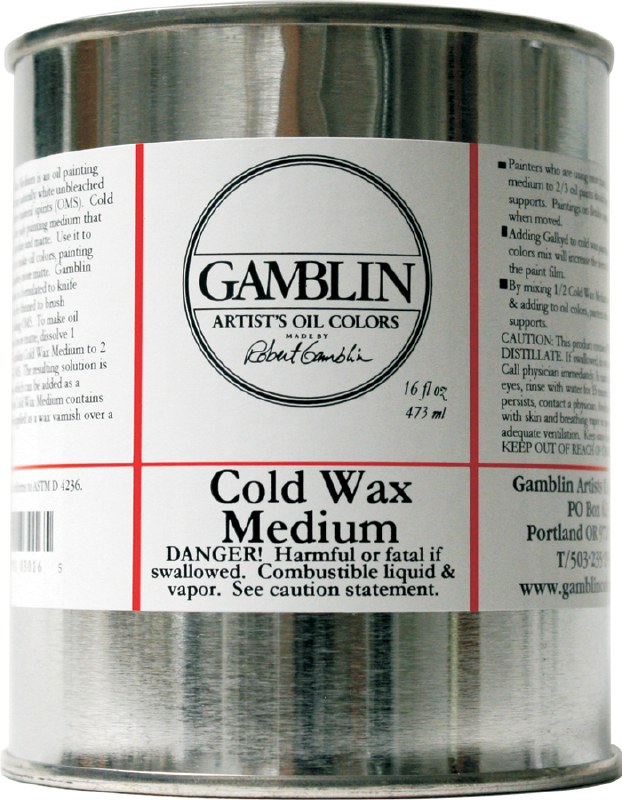 Gamblin Cold Wax Medium 16oz - Art and Frame of Sarasota