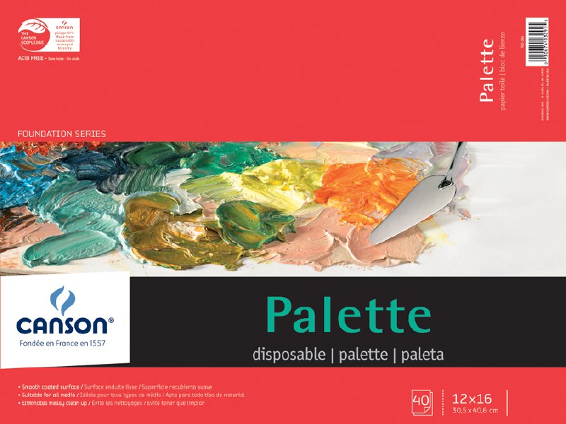 Canson Paper Palette Pad 12x16 40 sheets - Art and Frame of Sarasota