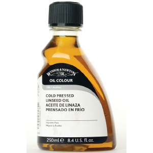 Winsor &amp; Newton Cold Pressed Linseed Oil 250ml