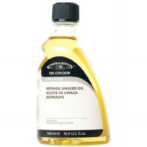 Winsor &amp; Newton Refined Linseed Oil 500ml