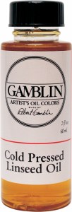 Gamblin Cold Pressed Linseed Oil 2oz