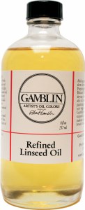 Gamblin Refined Linseed Oil 8oz