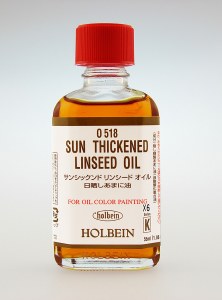 Holbein Artists Oil Medium Sun Thickened Linseed Oil 55ml
