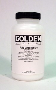Golden Fluid Matte Medium 8oz 3520-5