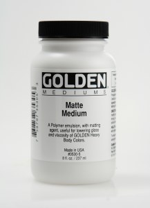 Golden Matte Medium 32oz 3530-7