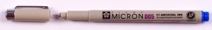 Sakura Pigma Micron Pen 005 (.20mm) Blue