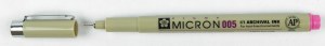Sakura Pigma Micron Pen 005 (.20mm) Rose