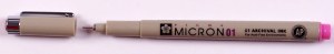 Sakura Pigma Micron Pen 05 (.45mm) Rose
