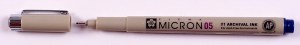 Sakura Pigma Micron Pen 05 (.45mm) Royal Blue