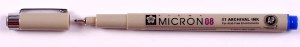 Sakura Pigma Micron Pen 08 (.50mm) Blue
