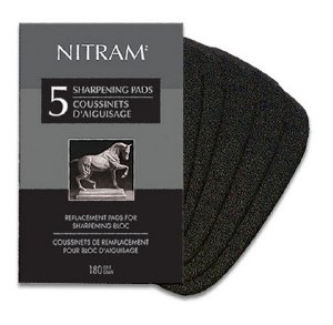 Nitram Sharpener Replacement Pads 5 sheets