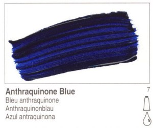 Golden OPEN Acrylic Anthraquinone Blue 8oz 7005-5