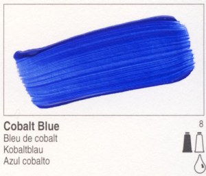Golden OPEN Acrylic Cobalt Blue 8oz 7140-5