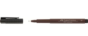 Faber-Castell Pitt Artist Superfine Tip Pen - Sepia #167175