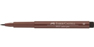 Faber-Castell Pitt Artist Brush Tip Pen - Caput Mortuum 169