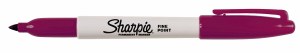 Sharpie Marker Berry Fine Tip