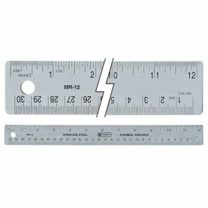 C-Thru 12&quot; Flexible Cork-Backed Ruler