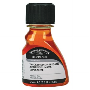 Winsor &amp; Newton Thickened Linseed Oil 75ml