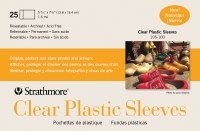 Strathmore Clear Plastic Sleeves 25 pack