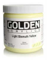 Golden Golden Heavy Body Acrylic Light Bismuth Yellow  16oz