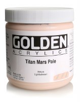 Golden Golden Heavy Body Acrylic Titan Mars Pale 16oz