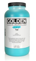 Golden Fluid Acrylic Teal 32oz 2369-7