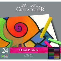 Cretacolor Hard Pastel Carre Tin Set /24