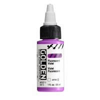 Golden High Flow Acrylics FLUORESCENT VIOLET 1oz