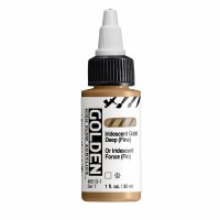 Golden High Flow Acrylics IRIDESCENT GOLD DEEP  1oz