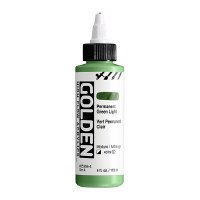 Golden High Flow Acrylics Permanent Green Light 4 oz