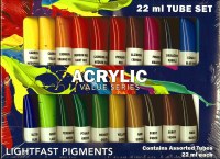 Art & Frame of Sarasota Acrylic 24x 22 ml Tube Set
