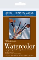 Artist Trading Cards Watercolor Paper 140lb Cold Press 2.5x3.5 10 sheets