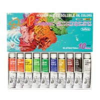 Holbein Duo Aqua Oil Compact Set of 10, 10ml tubes