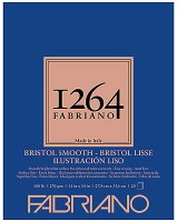 FABRIANO 1264 Bristol Smooth 9X12, 20 sheets