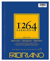 FABRIANO 1264 Sketchbook, Glue Bound 5X8 60 lb.