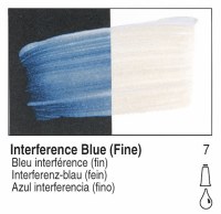 Golden Fluid Acrylic Interference Blue Fine 4oz 2465-4